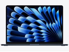 Apple Macbook Air 13,6" M5 10C CPU/8C GPU/16GB/512GB SSD - Éjfekete (MDHE4MG/A) (2026)